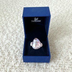 Pink Crystal Swarovski Ring